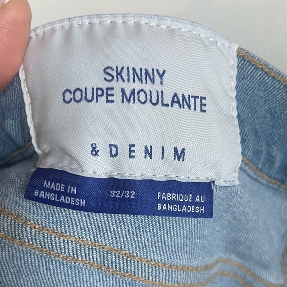H & M Skinny Coupe Moulante & Dente size 32/32 - Picture 10 of 11